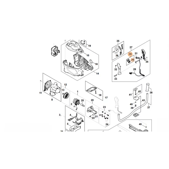 STIHL   Przełącznik FA01 430 0501